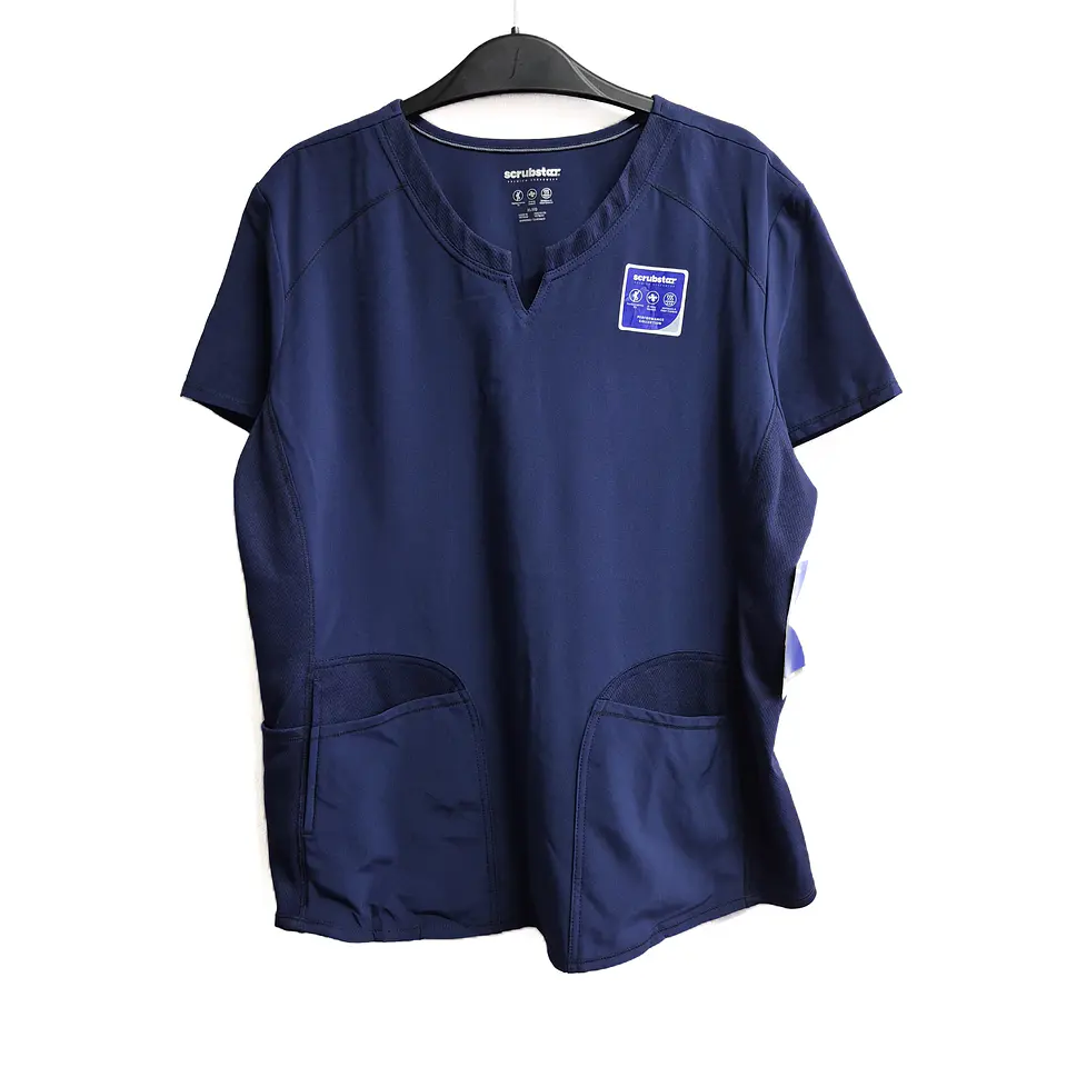 Talla XL Scrub mujer azul marino Scrubstar semielasticado $8000 1