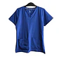 Talla S Scrub mujer azul rey semielasticado $8000 - Miniatura 1