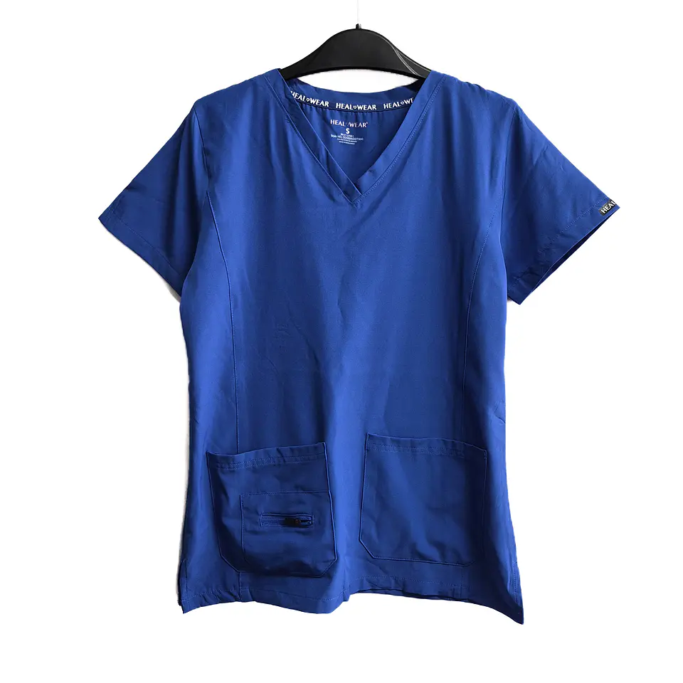Talla S Scrub mujer azul rey semielasticado $8000 1