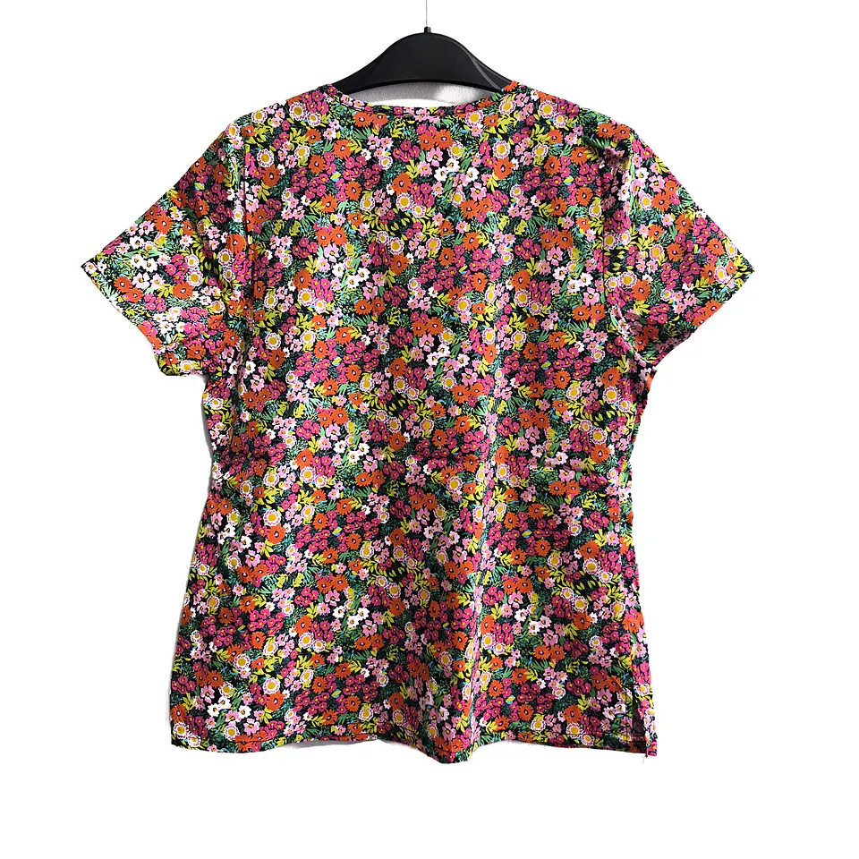 Talla L Scrub mujer floreado Dickies semielasticado $8000 2