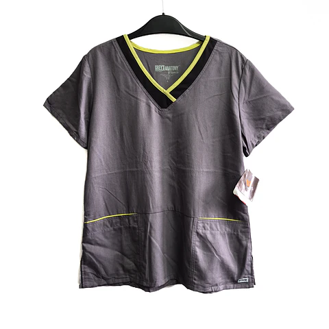 Talla L scrub mujer gris greys anatomy NUEVO $9000