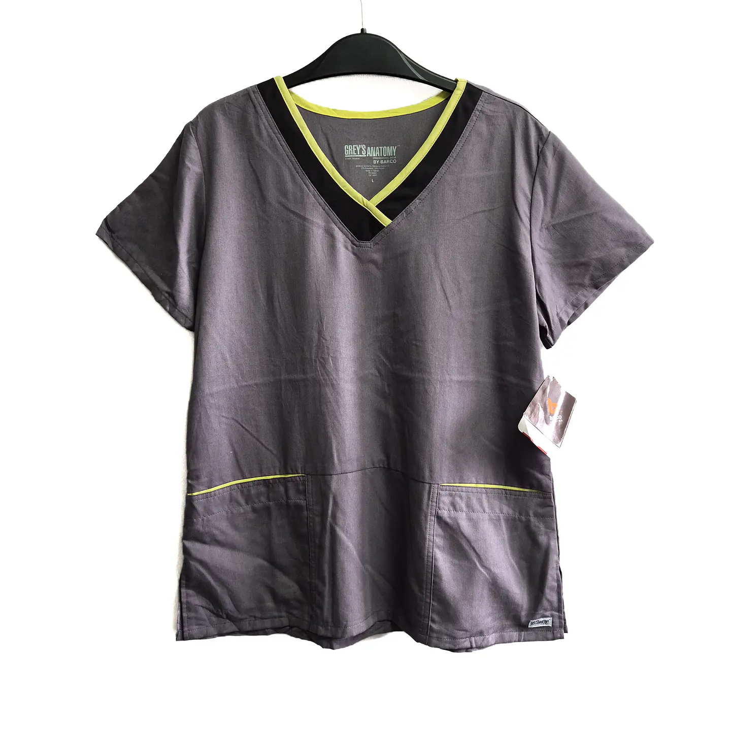 Talla L scrub mujer gris greys anatomy NUEVO $9000 1