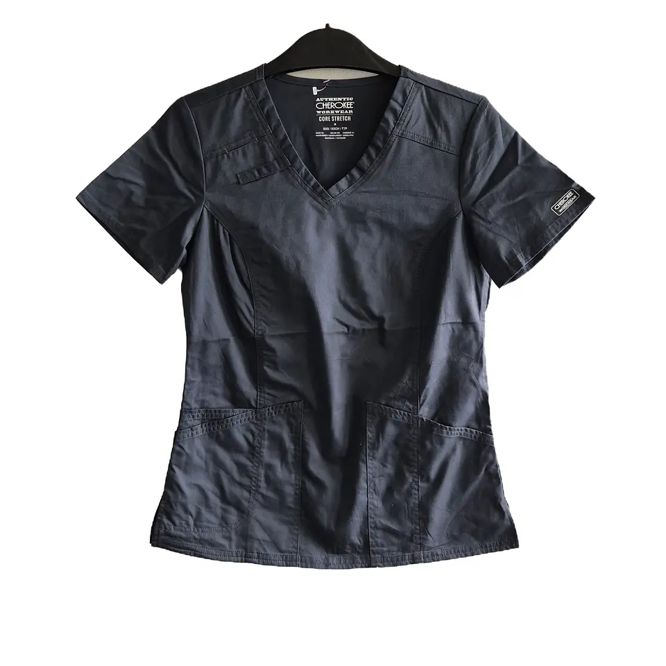 Talla XXS Scrub mujer gris Cherokee NUEVO $8000 1