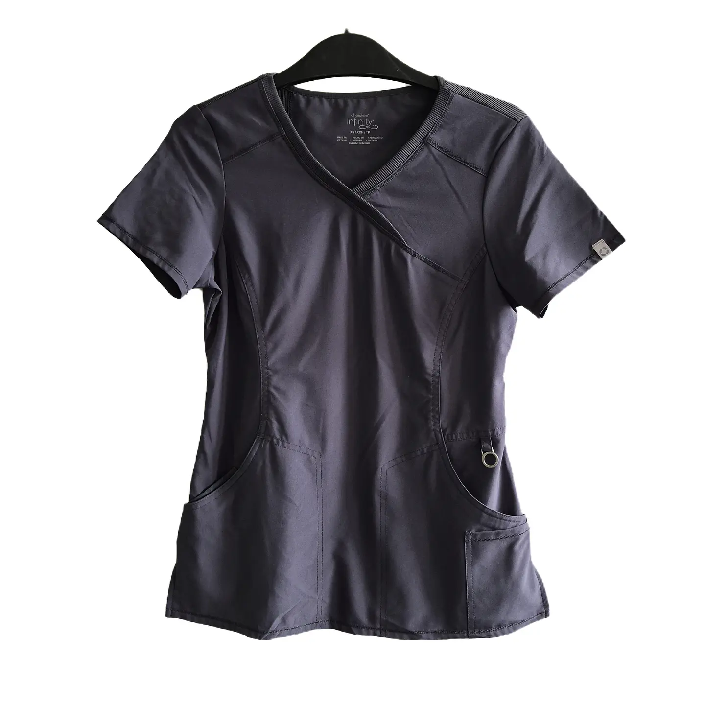 Talla XS Scrub mujer gris infinity $8000 1