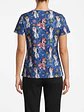 Talla M Scrub mujer azul rey diseño Olaf semielasticado $9000 - Miniatura 2