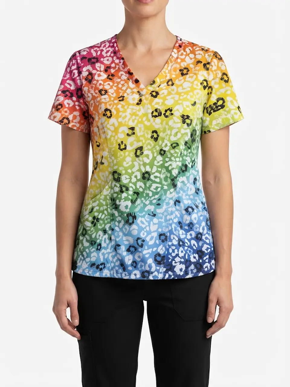 Talla S Scrub mujer diseños animal print semielasticado $9000 1