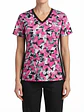 Talla M Scrub mujer diseños rosados y negros $9000 - Miniatura 1