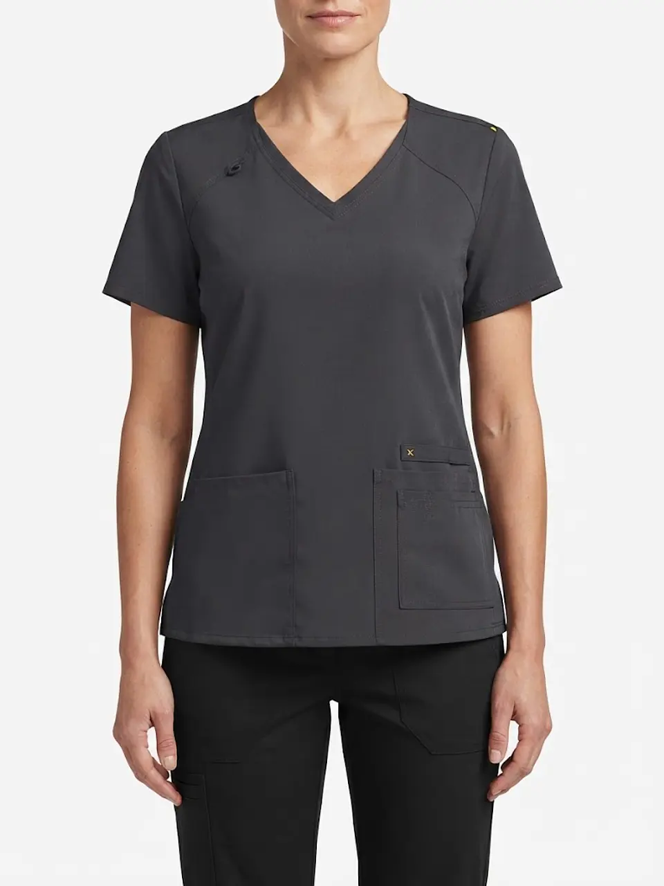 Talla L Scrub mujer gris Infinity semielasticado $9000 1