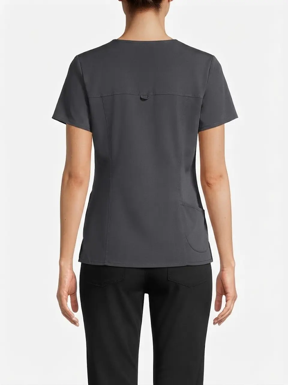 Talla L Scrub mujer gris Infinity semielasticado $9000 2