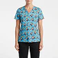 Talla XS Scrub mujer diseño monitos elasticado $9000 - Miniatura 1