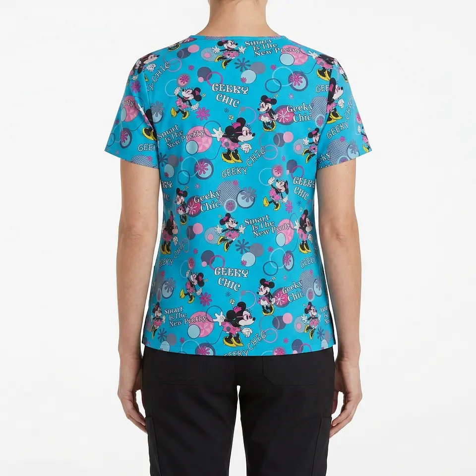 Talla M Scrub mujer Minnie semielasticado $9000 2