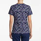 Talla L Scrub mujer flores Wonderwink elasticado $8000 - Miniatura 2