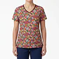 Talla L Scrub mujer floreado Dickies semielasticado $8000 - Miniatura 1