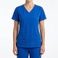 Talla S Scrub mujer azul rey semielasticado $8000 - Miniatura 1