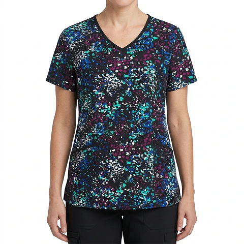 Talla L Scrub mujer colores semielasticado $8000