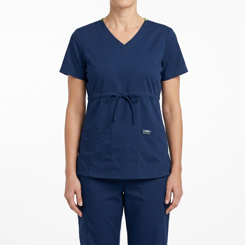 Talla S/M Scrub maternal azul marino NUEVO $10000