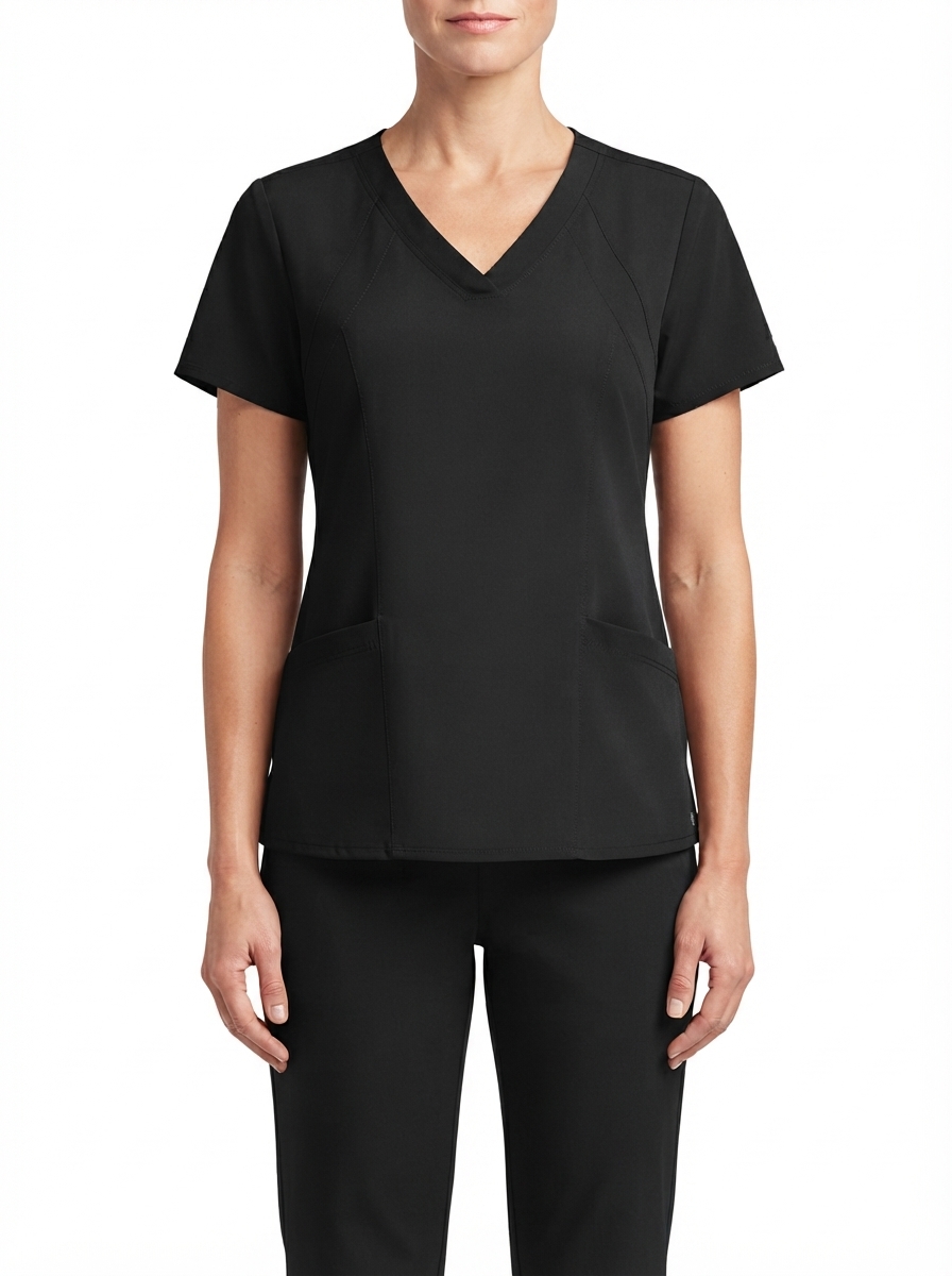 Talla L scrub mujer color negro elasticado NUEVO $11.000