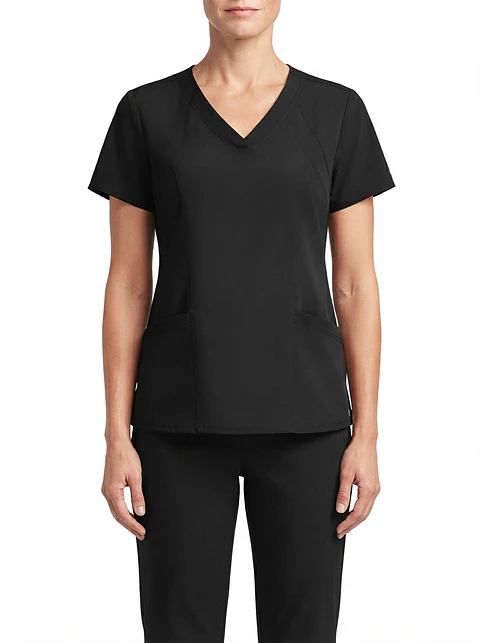 Talla L scrub mujer color negro elasticado NUEVO $11.000