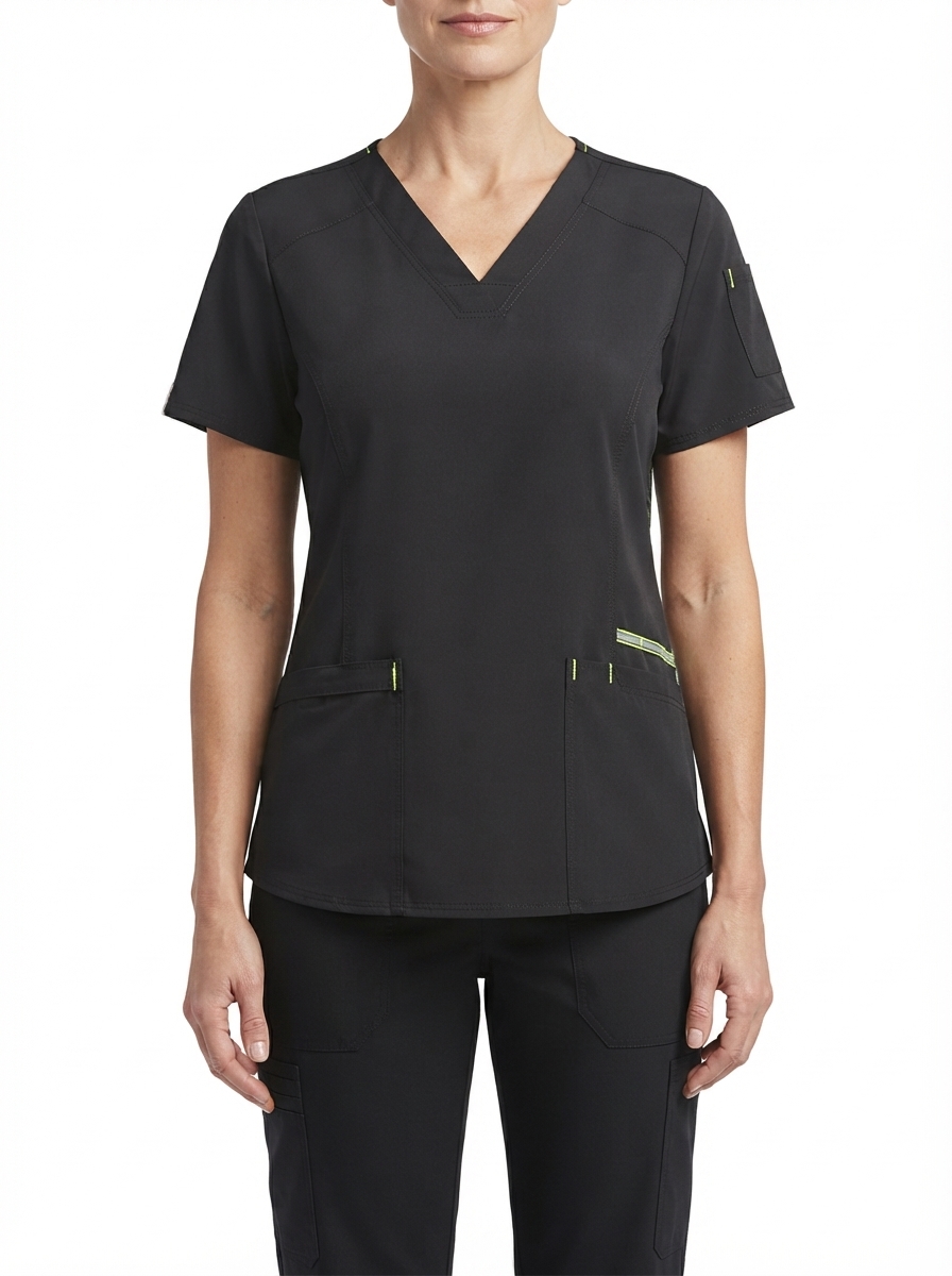Talla M Scrub mujer color negro elasticado Scrubstar NUEVO $11.000