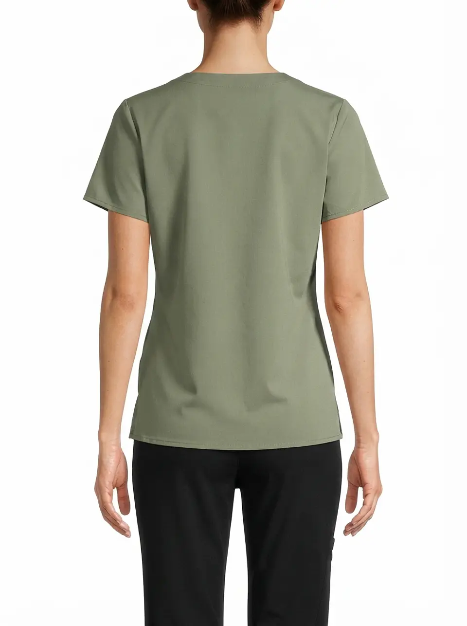 Talla XS Scrub mujer color verde musgo elasticado Wonderwink $8000 2