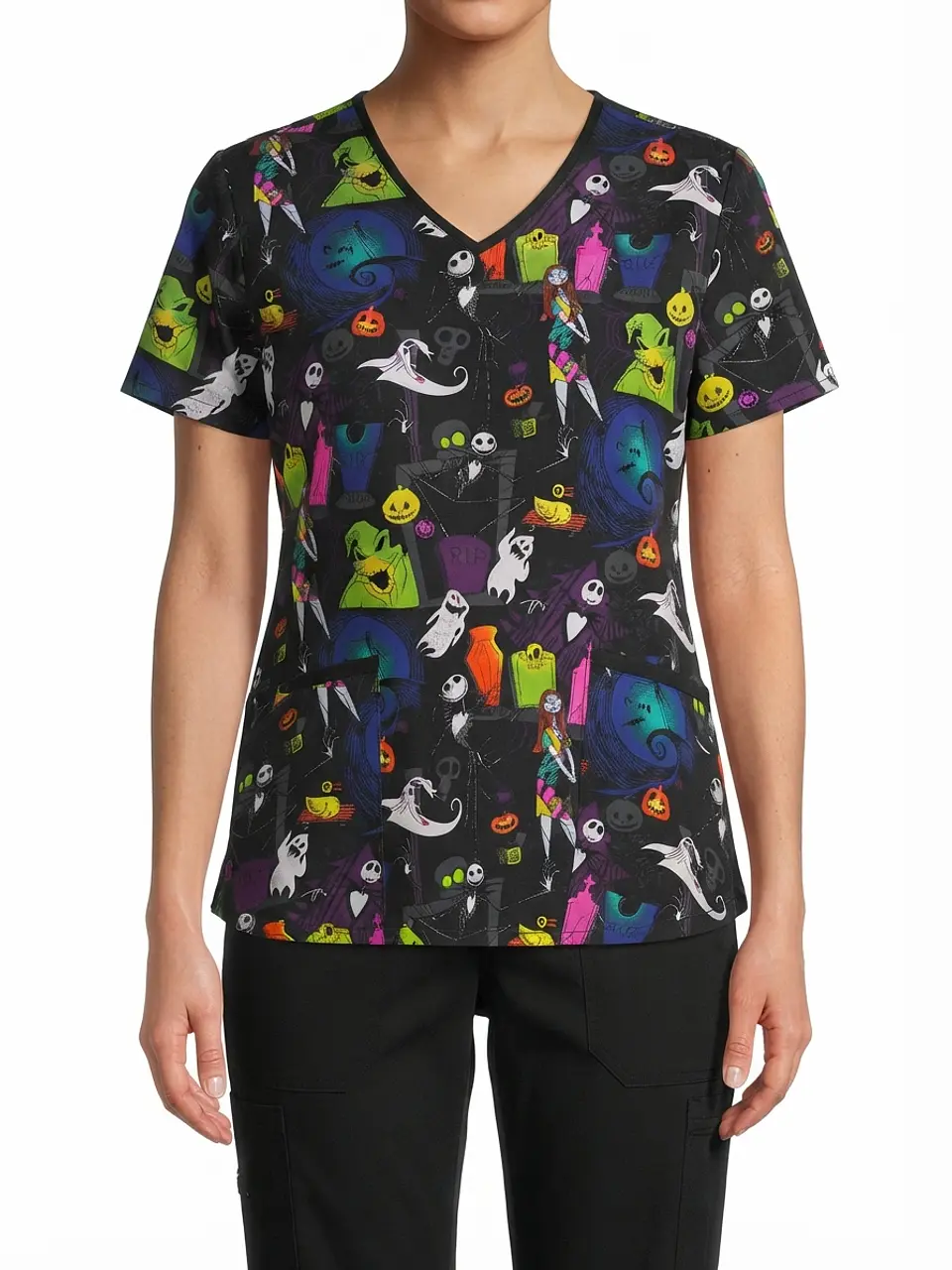 Talla M Scrub Jack y personajes elasticado  1
