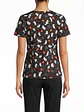 Talla M Scrub fantasmas y calabazas KOI elasticado $10.000 - Miniatura 2