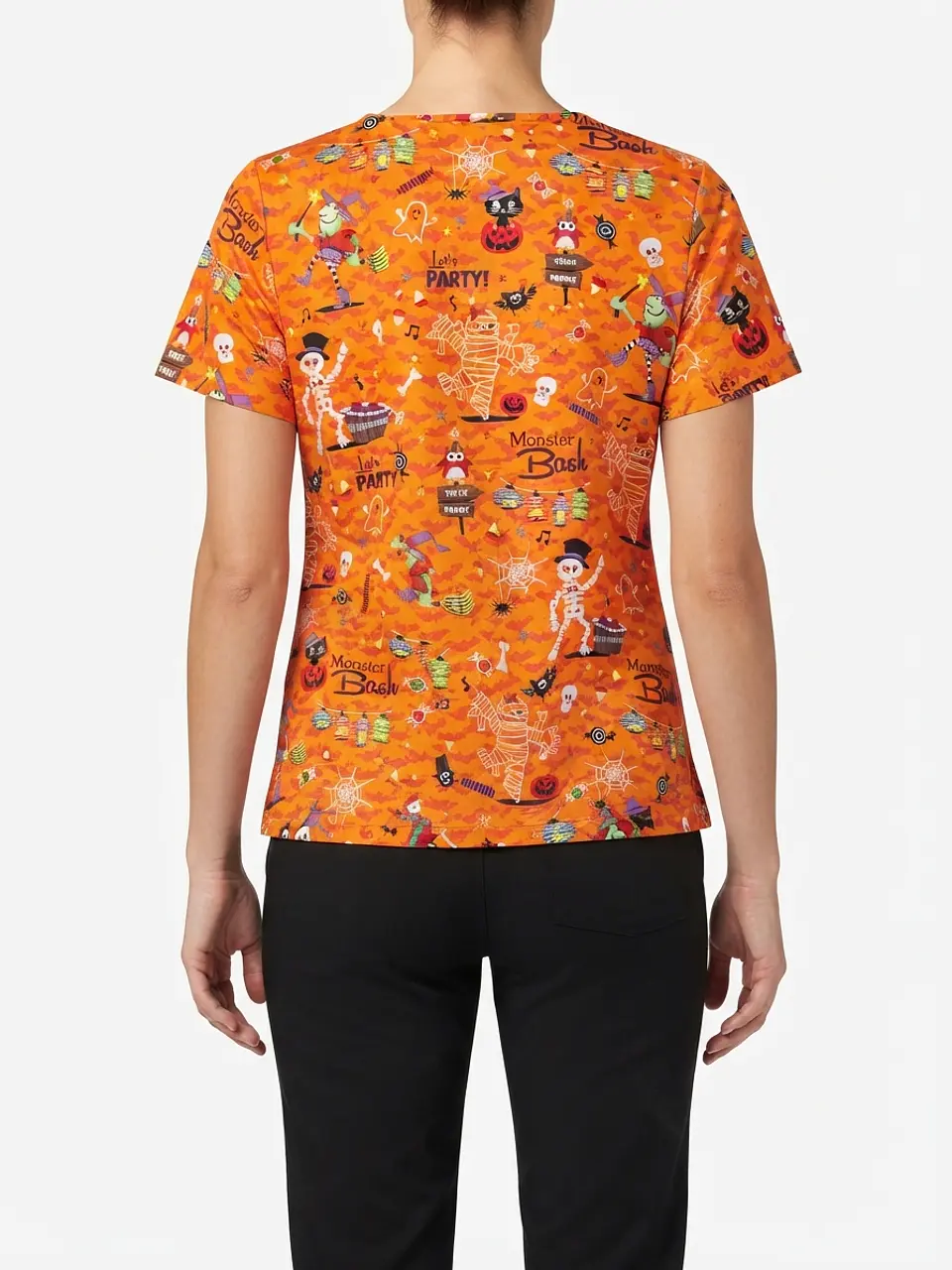 Talla L Scrub diseño monstruos elasticado $9.000 2