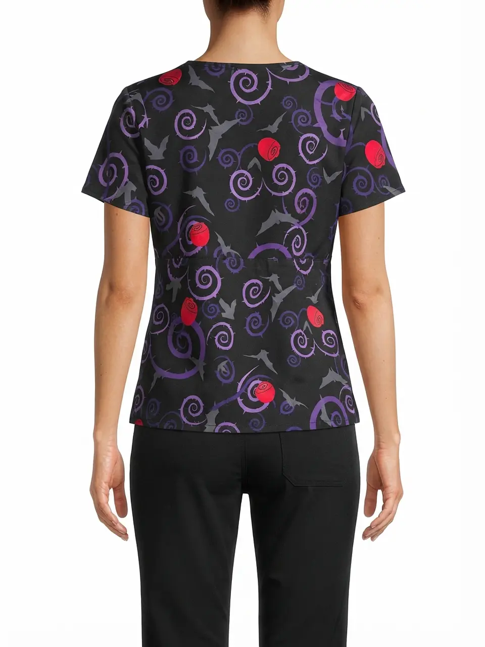 Talla M Scrub diseño bruja blanca nieves  2