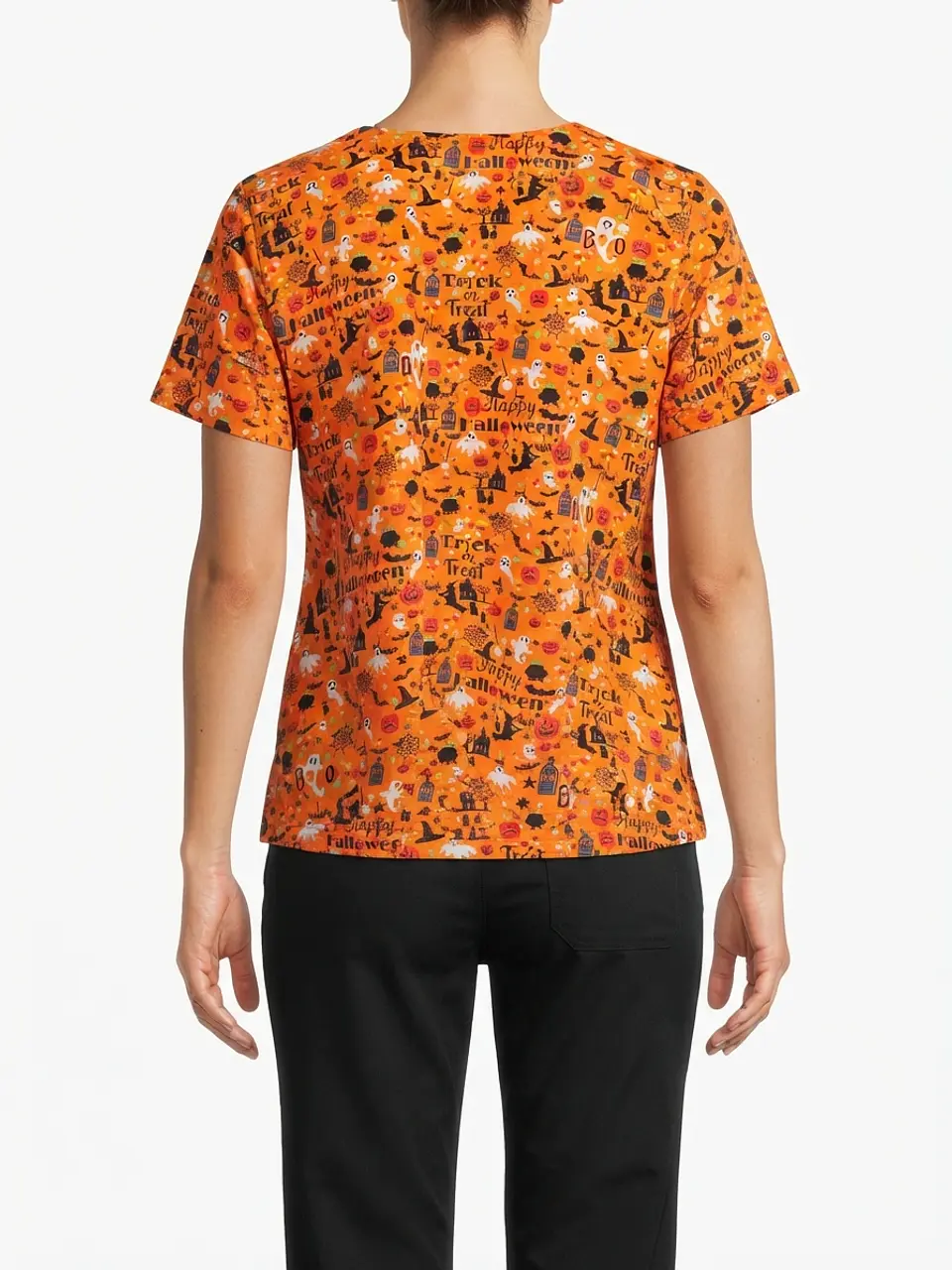 Talla 3XL Scrub diseño fantasmas y brujas elasticado $9.000 2