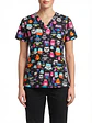 Talla S Scrub diseño búhos halloween elasticado $9.000 - Miniatura 1