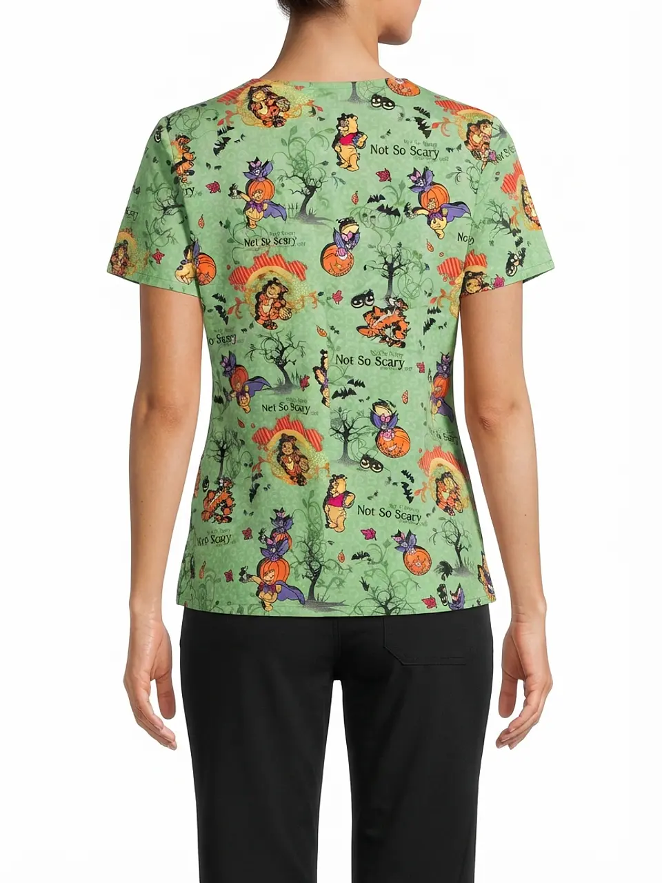 Talla L Scrub winnie the pooh halloween semielasticado 2