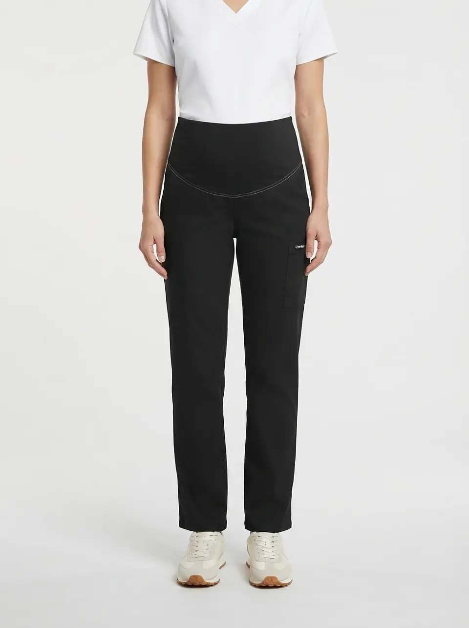 Talla XS Pantalón maternal negro Cherokee NUEVO $11.000 1