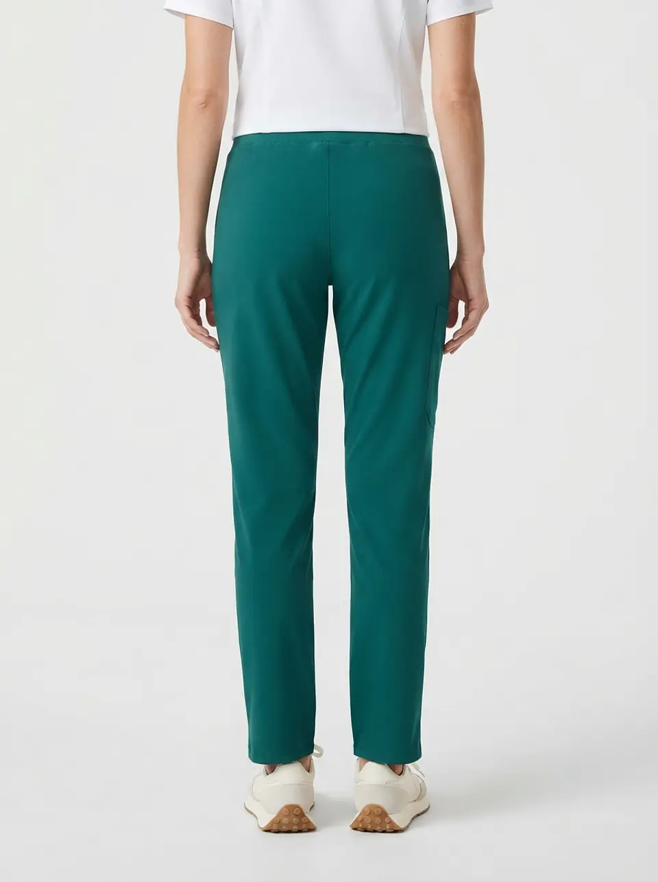 Talla L Pantalón verde elasticado $9.000 2