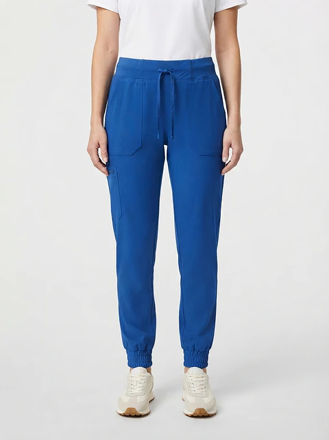 Talla S Pantalón azul rey jogger petite elasticado $9000