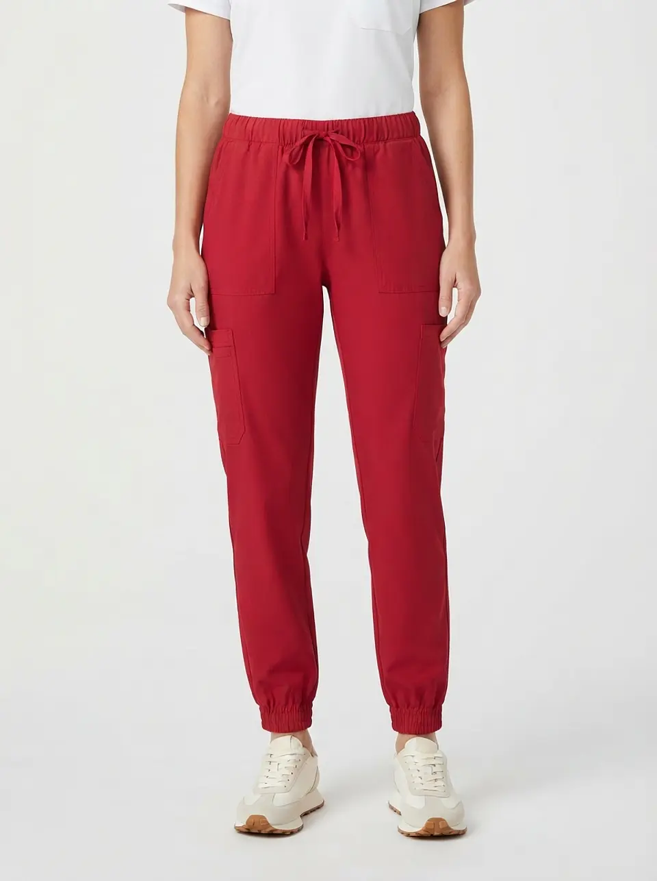 Talla XL Pantalón rojo jogger Natural Uniforms NUEVO $12.000 1