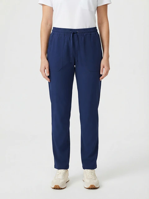 Talla XL Pantalón azul marino Purple Lebel NUEVO $12.000
