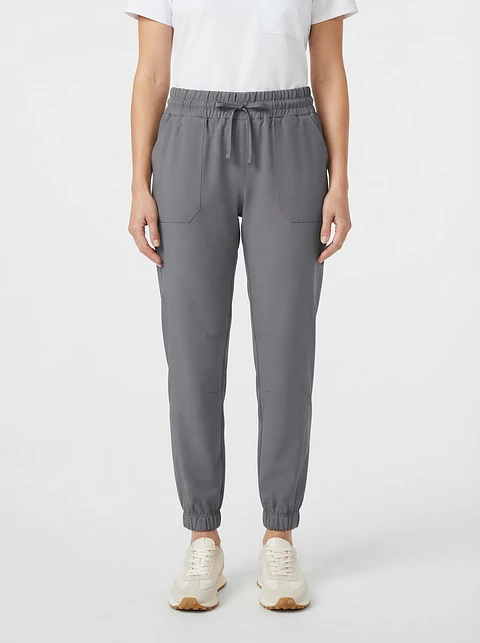 Talla L Pantalón jogger gris NUEVO $11.000
