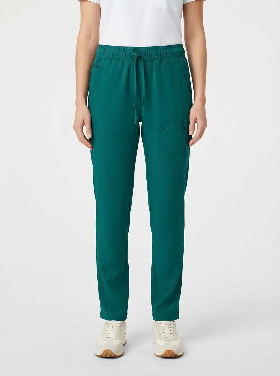 Talla M Pantalón verde semielasticado $8000 1