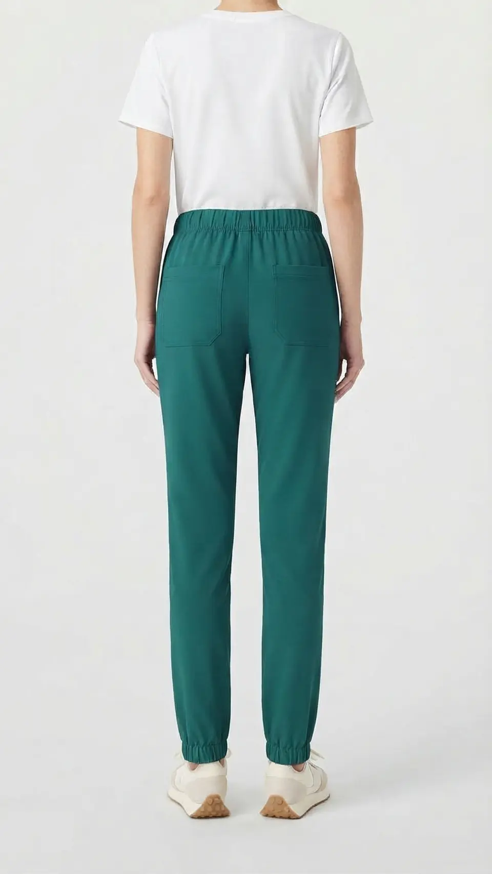 Talla M Pantalón verde semielasticado $8000 2