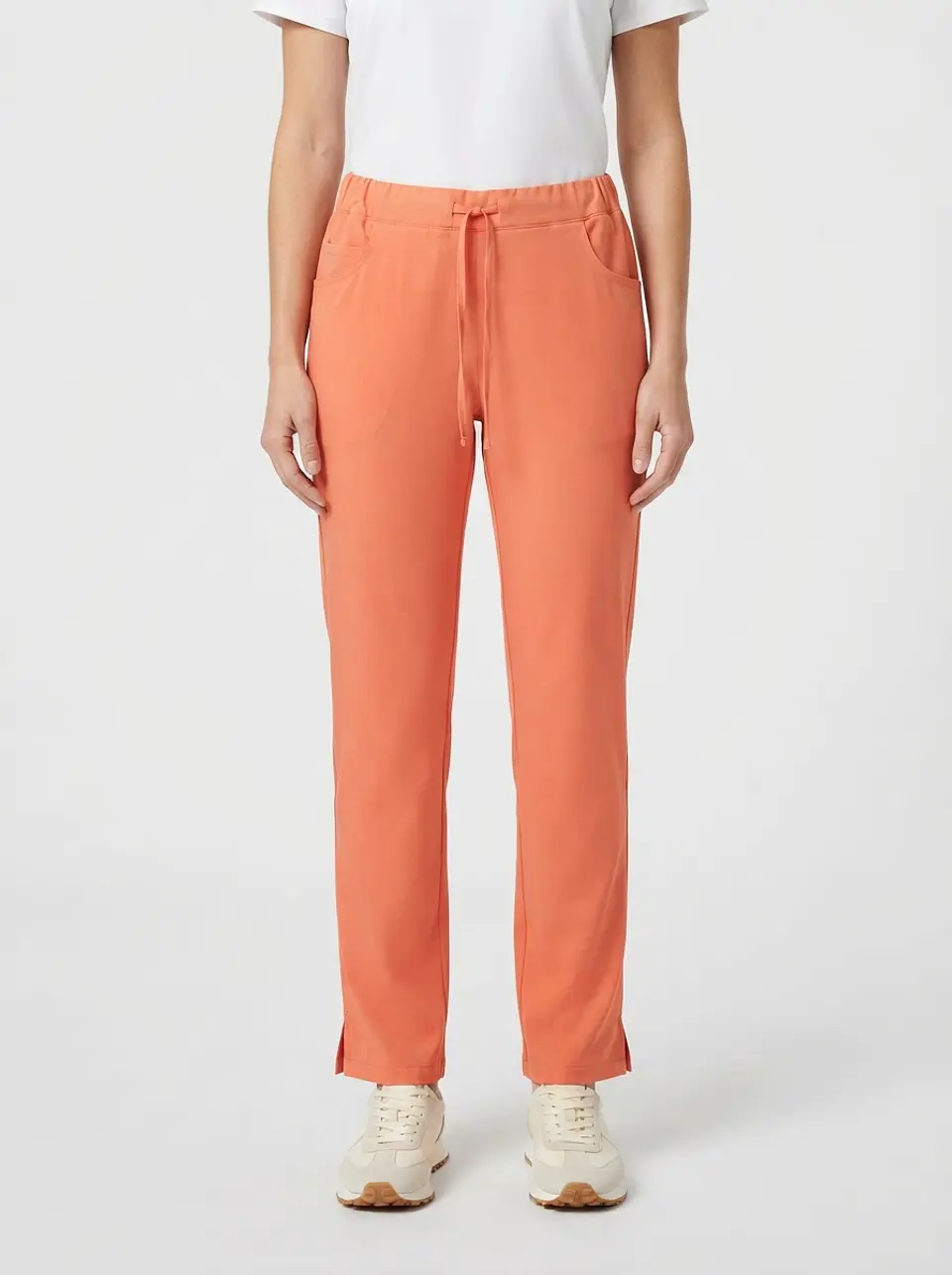 Talla S Pantalón naranjo pastel Greys Anatomy $9000 1