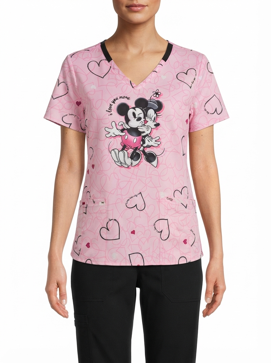 Talla 2XL Scrub minnie Cheroke infinity elasticado $12.000