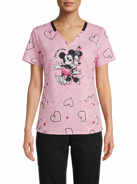 Talla 2XL Scrub minnie Cheroke infinity elasticado $12.000