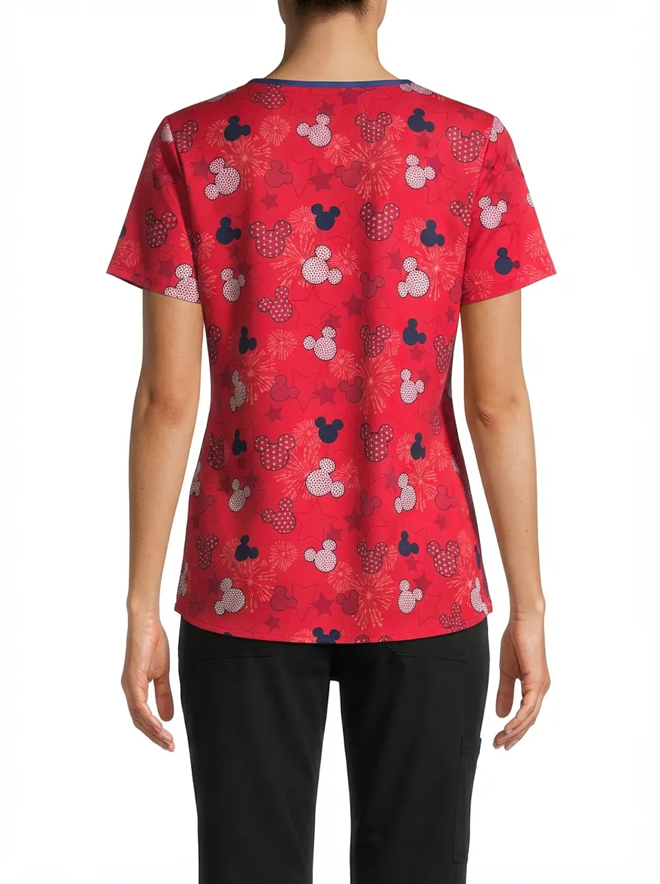 Talla L Scrub rojo Disney elasticado $11.000 2