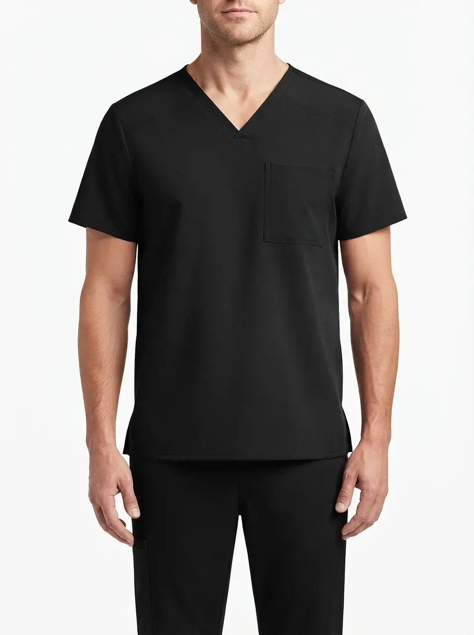 Talla S Scrub negro semielasticado $9000 1