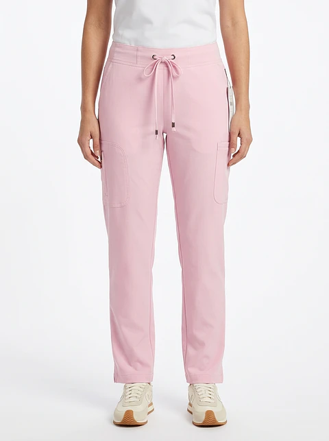 Talla XS Pantalón mujer rosado Greys Anatomy semielasticado NUEVO $12.000