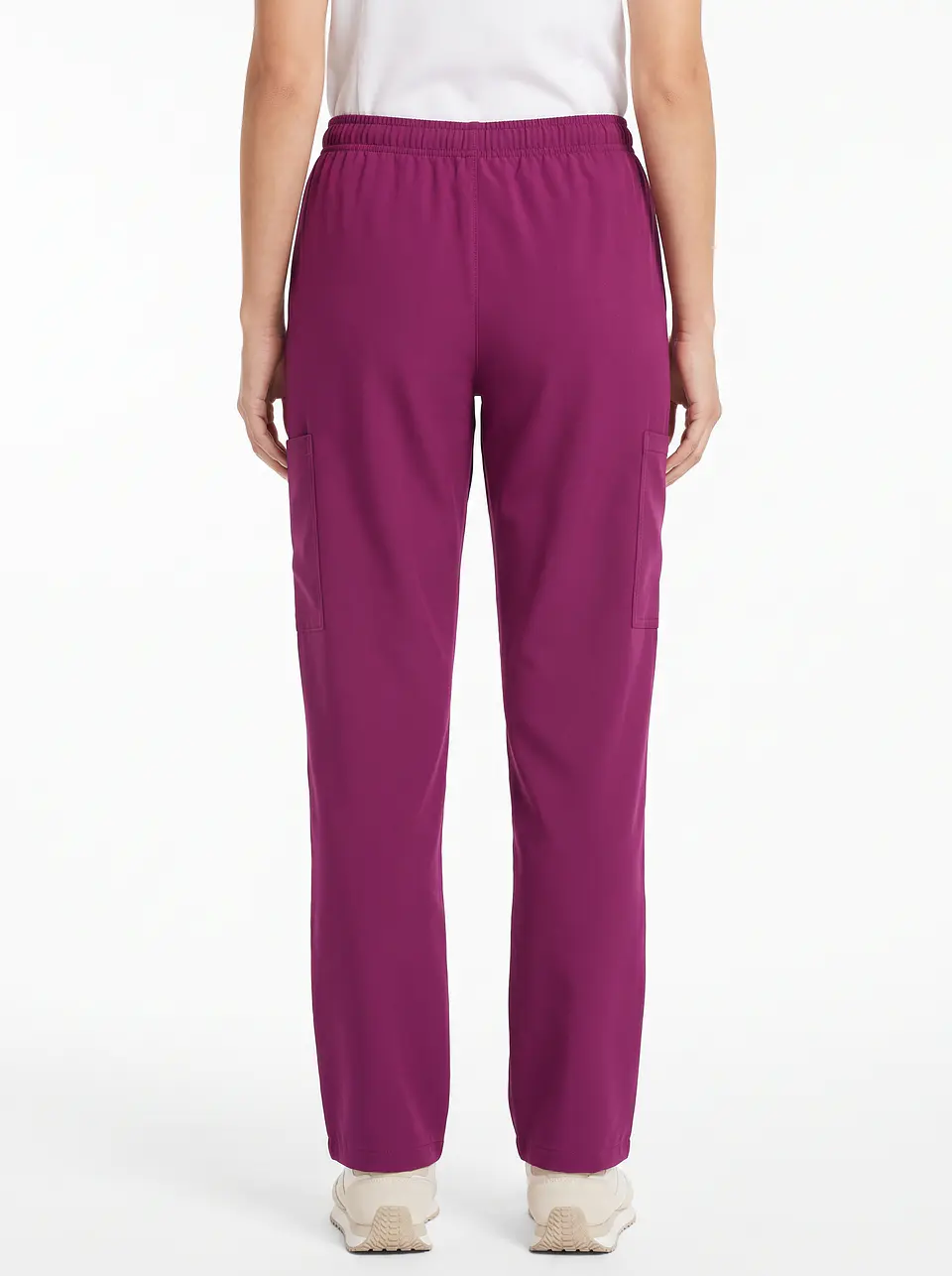 Talla M Pantalón burdeo mujer Cherokee semielasticado NUEVO $12.000 2