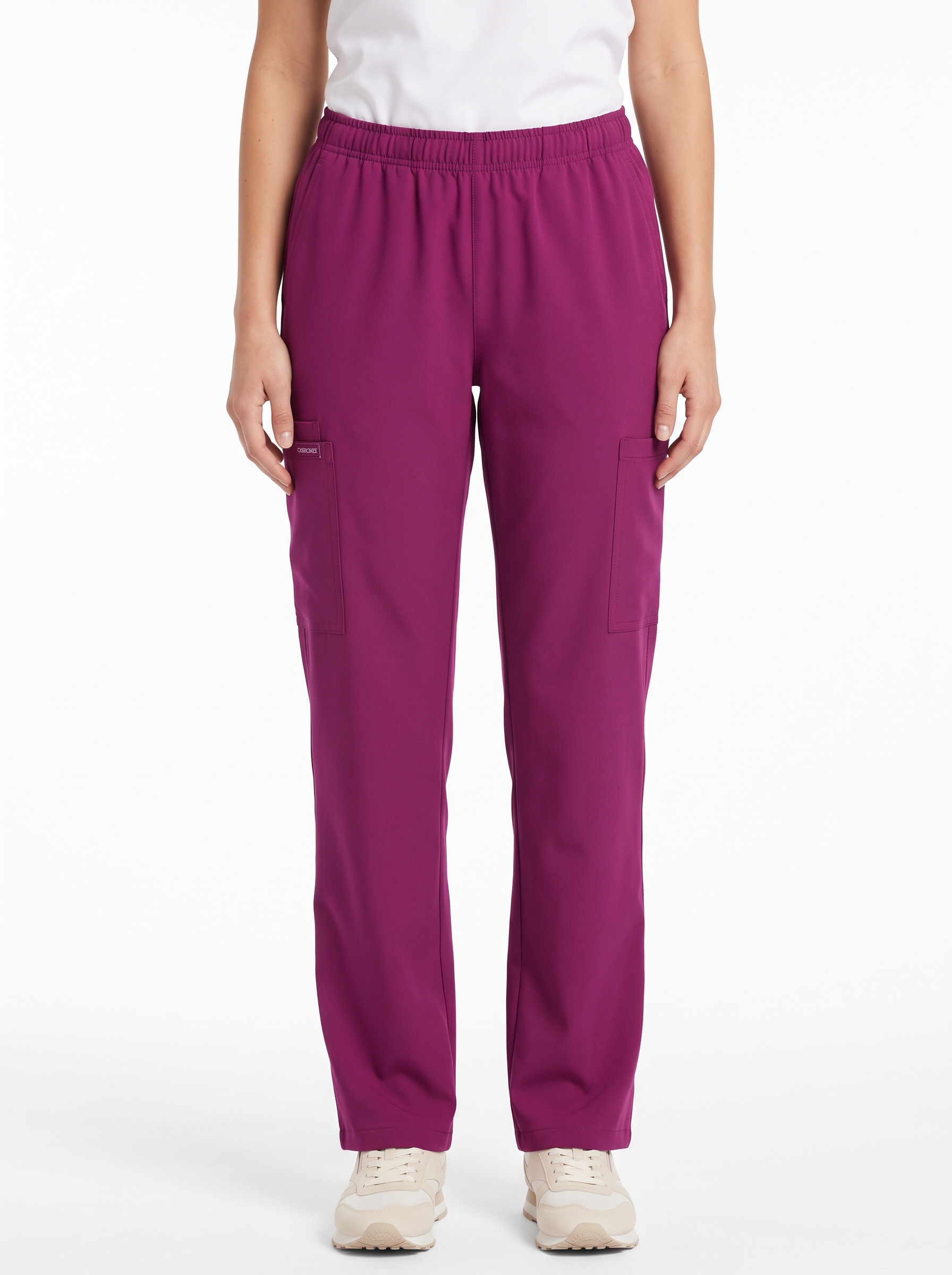 Talla M Pantalón burdeo mujer Cherokee semielasticado NUEVO $12.000
