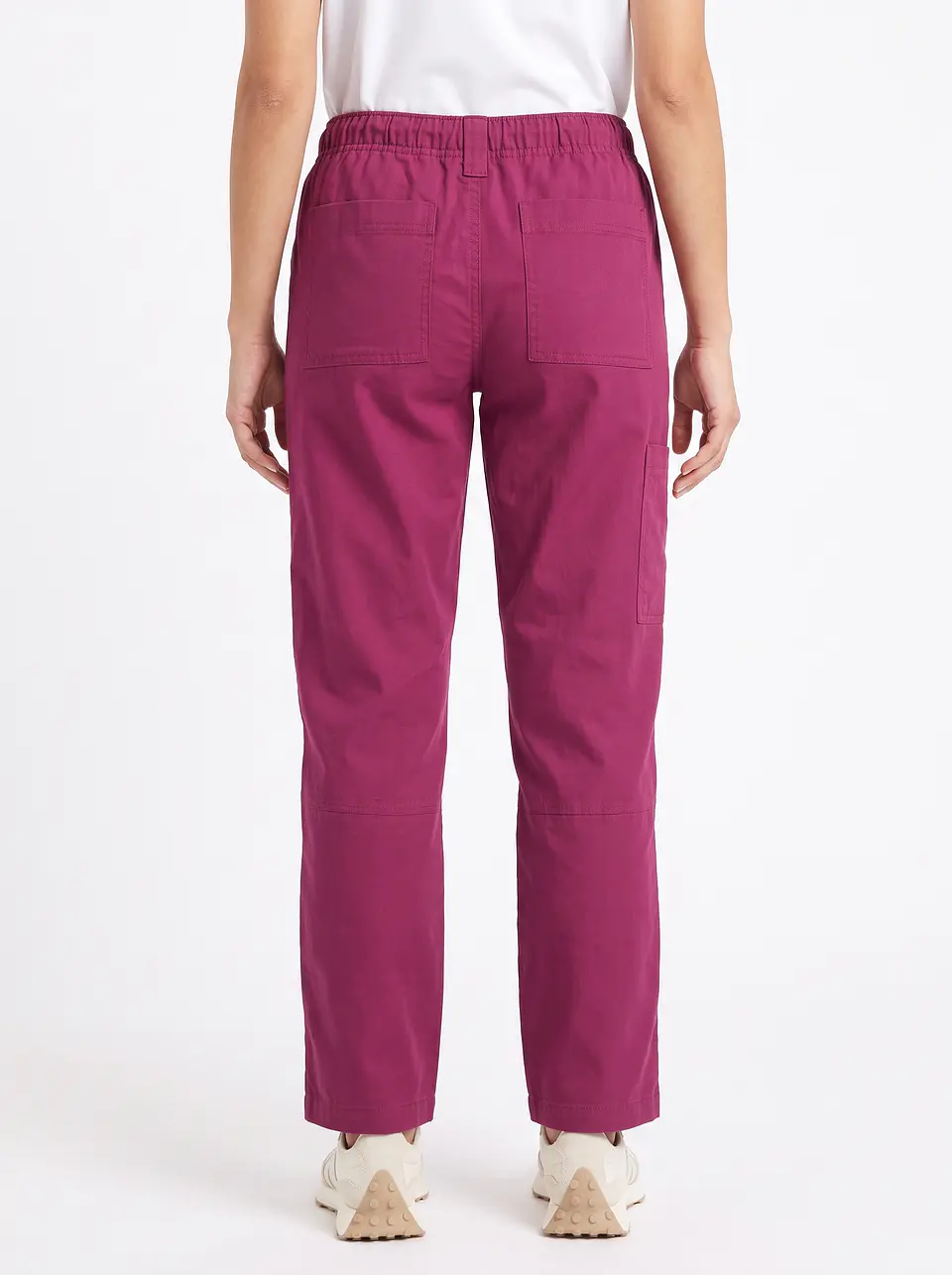 Talla XXS Pantalón mujer burdeo WonderWink NUEVO $11.000 2
