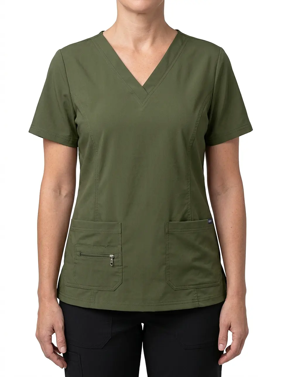 Talla 2XL Scrub verde musgo ADAR pro $10.000 1