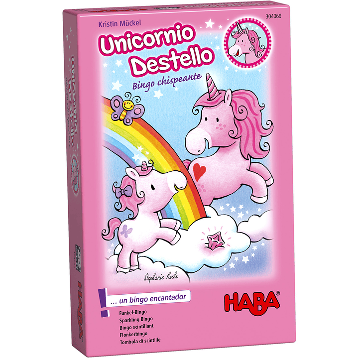 Unicornio Destello: Bingo chispeante 1